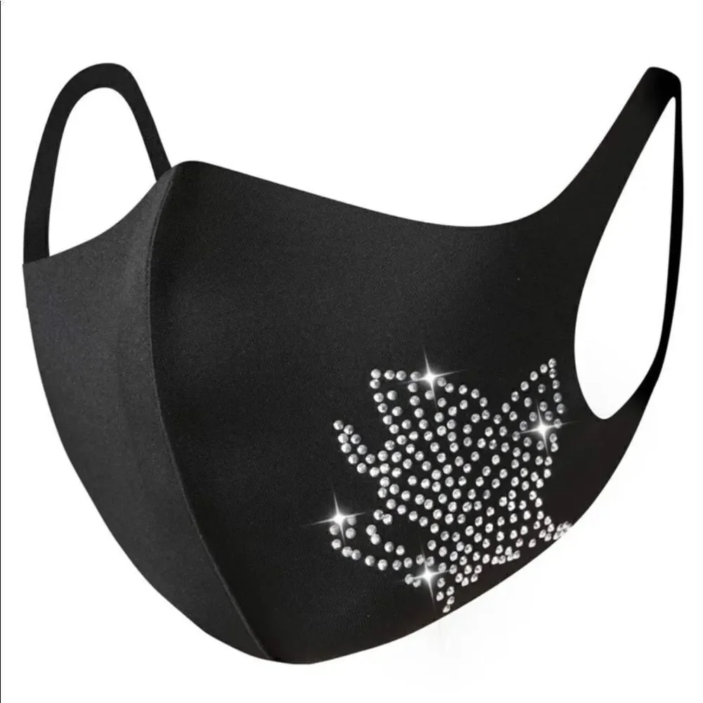 Rhinestone Bling Face Mask